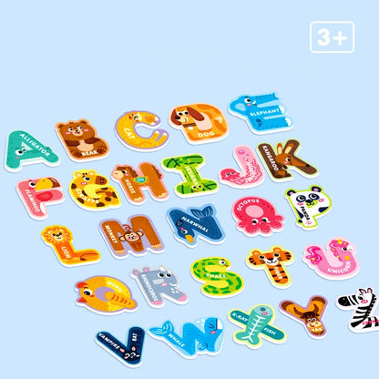 Large Magnetic Alphabet Letters for Kids Fridge