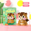 Adults Animals Micro Particle Building Blocks – Dog and Cat Mini Bricks Toy for Kids Ages 6 to 12