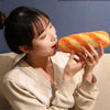 French Bread Plush Pillow Stuffed Food Cushion