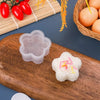 4-Pack Transparent Triangular Sushi Molds - Onigiri Rice Ball Press for Bento