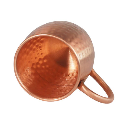 100% Solid Copper Moscow Mule Mug – 350 ml (12 fl oz) Pure Copper Beer & Cocktail Cup