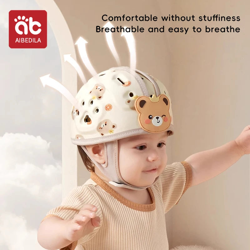 Specifications:

• Age Range: 1-3Y
• Baby Age: 4-6 months, 7-9 months, 10-12 months, 13-18 months, 19-24 months
• Brand Name: AIBEDILA
• Function: 360-Degree Protection, Anti-Fall
• Material: Cotton, Polyester
• G