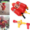 Fire Backpack Water Gun – Large Capacity Fireman Toy for Summer Pool and Beach
