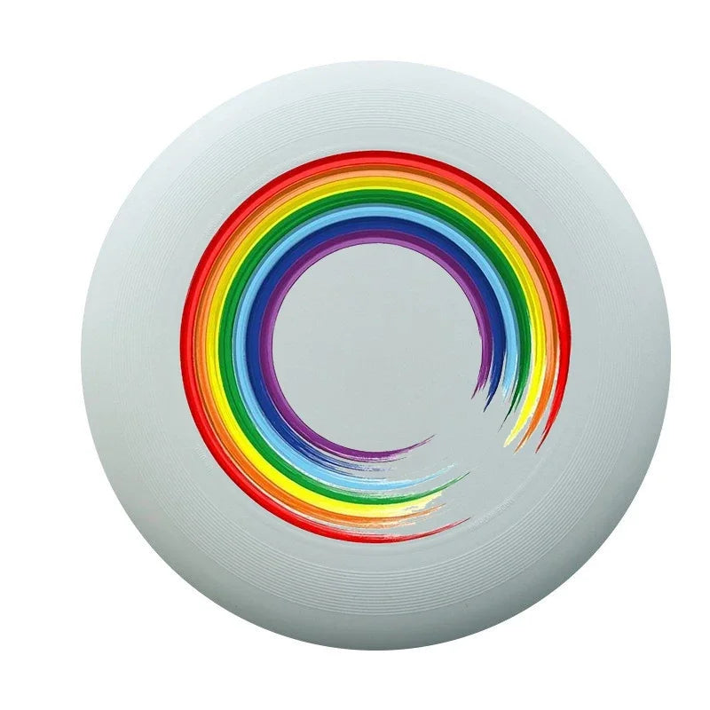 Colorful Flying Disc Frisbee - Portable Outdoor Game & Sports Toy for Kids & Adults (200mm/7.9 in & 275mm/10.8 in)