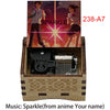 Anime Your Name Sparkle Music Box Cute Musical Gift for Friends Fans Family Birthday Party Present