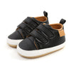 Meckior Baby Shoes Retro Leather Boy Girl Multicolor Toddler Rubber Sole Anti-Slip First Walkers Infant Shoes
