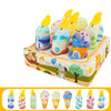 Montessori Baby Carrot Harvest Pull Toy for Toddlers - Motor Skills Training Tissue Box Game