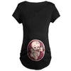 Summer Pregnancy T-shirt Size S-3XL Maternity Cute Baby Print O-Neck Short Sleeve T-shirts Women Pregnant Clothes Funny Tops Tees