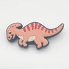 Cute Animal Shoe Charms – PVC Cartoon Dino & Panda Shoe Decoration, 1-Pack (2.5–3 cm / 1.0–1.2 in) for Kids, Sandals & Backpacks