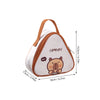 WORTHBUY Mini Capybara Insulated Lunch Cooler Bag
