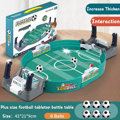 Soccer Table for Family Party - Football Board Game Desktop Interactive Soccer Toy - Kids Boys Sport Outdoor Portable Game Gift