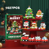 Christmas Building Blocks – Santa Claus, Snowman, Elk, and Tree Micro Brick Puzzle Model for Kids