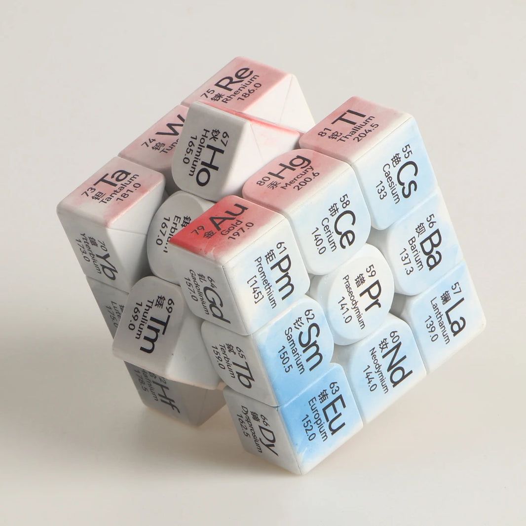 Magic Cube 3x3x3, Cartoon Alien Dollar Graffiti UV, Fun Stress Relief Puzzle, Professional Smooth Speed Game, Children's Toy Gift