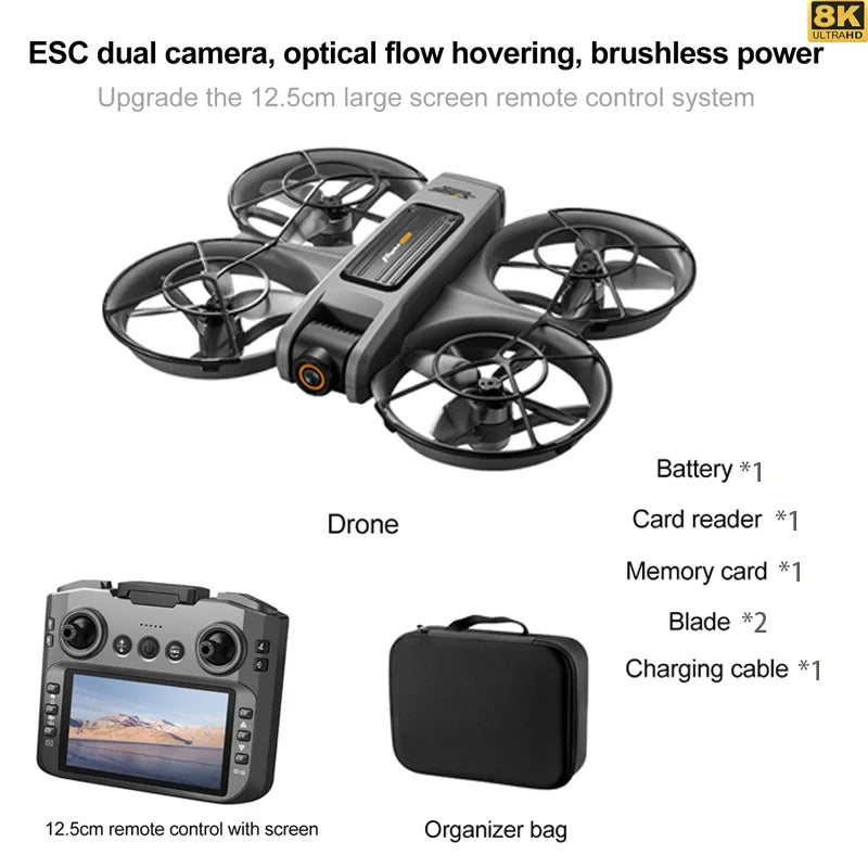 S156 RC Drone with 8K HD Dual Camera and 5G GPS