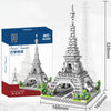Paris Tower Street View Mini Diamond Building Blocks – Small Particle Assembly Decoration Toy