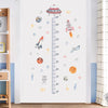 3-Pack Cartoon Animal Height Ruler Wall Stickers - Waterproof Removable PVC Growth Chart for Kids Room, Nursery & Playroom