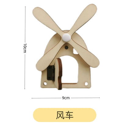 Baby Montessori Busy Board DIY Wooden Toy – Accessories with Robot, Lock, Gear, Horn, and Zipper, Educational Graffiti Toy for Children Gifts