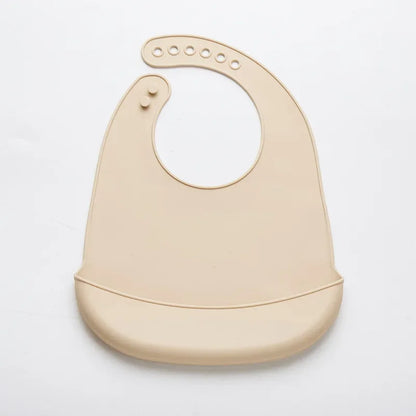 Adjustable Baby Bibs | Waterproof Soft Edible Silicone Newborn Drooling Towel | BPA-Free Saliva Dripping Scarf for Babies & Children - Kidzy Market