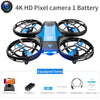 4DRC V8 Mini Drone – 6K HD Wide Angle Camera WiFi FPV RC Helicopter Toy