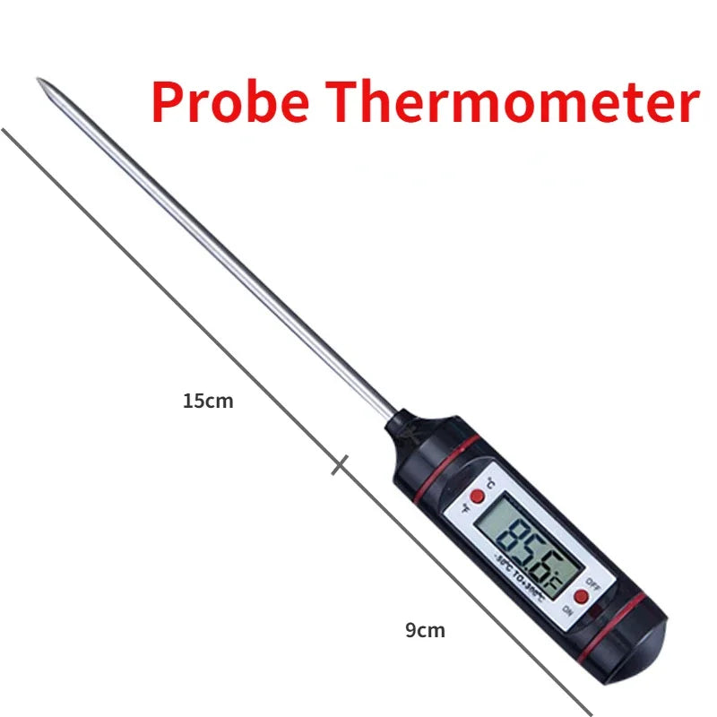 TP700 Digital Remote Wireless Food Kitchen Oven Thermometer Probe for BBQ Grill Meat Timer – view 11
