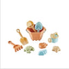 18Pcs Beach Toy Set With Bucket, Water Tools, Car & Shovels — Outdoor Sand Play For Kids