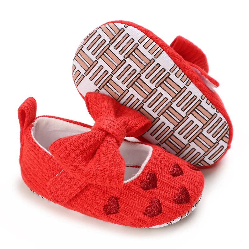 Summer Newborn Infant Baby Girls Princess First Walker Shoes – Soft Sole Sandals & Beach Slippers
