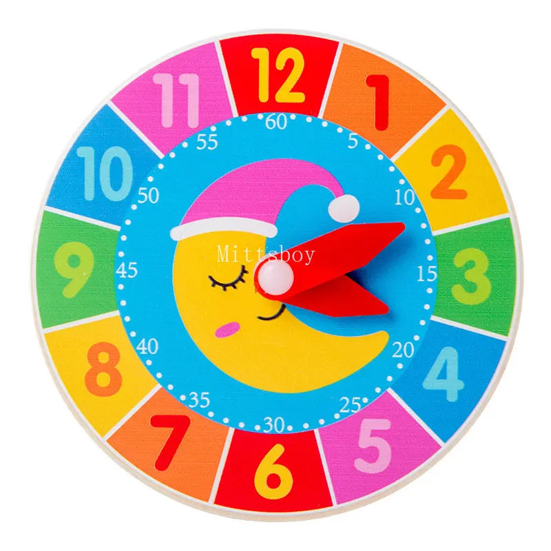 Baby Montessori Wooden Busy Board – Animal, Guinea Pig, Dinosaur, Clock, and Pattern Pairing Educational Toy for Children Gift