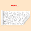 Children’s DIY Drawing Roll – Sticky Color Filling and Coloring Paper Roll for Early Educational Painting and Drawing