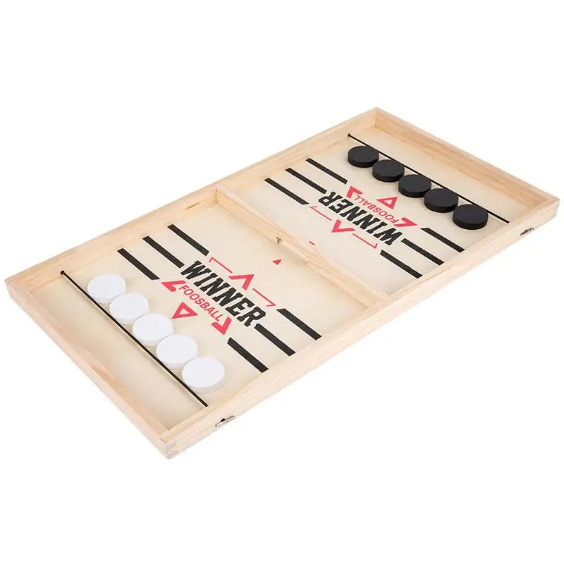 Foosball Winner Games Table - Hockey Game Catapult Chess - Parent-Child Interactive Toy - Fast Sling Puck Board Game for Children