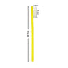 Dental Large Toothbrush for Dental Doll Toys, Tooth Cleaning, Orthodontic Braces Brush, Teaching Demo for Kids, Children Oral Care