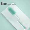 Baby bottle nipple cleaning brush made of liquid silicone, ideal for cleaning children's cups and nipples—an essential home item.