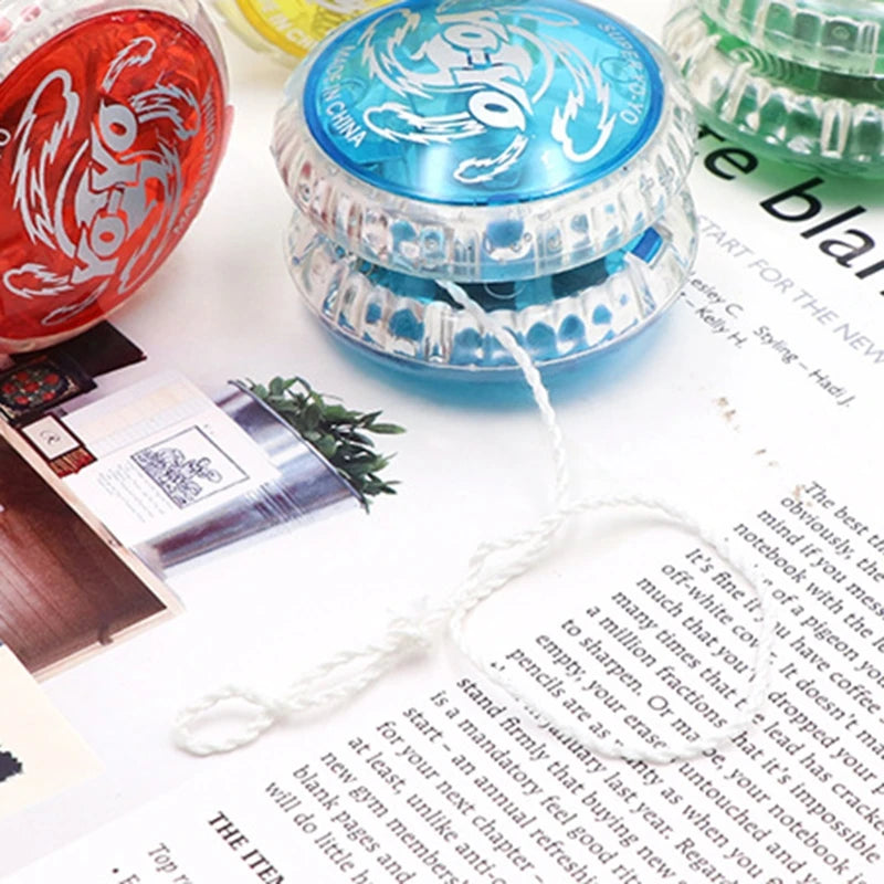 Interesting LED Light Yo-Yo - Responsive Yoyo for Beginners - Birthday Party - Random Colors