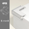 4Pcs Baby Safety Silicone Corner Guards – Transparent Anti-Shock Table Edge Protectors