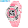 Kids Waterproof Digital Sports Watch - 7-Color LED Backlight, Alarm, Stopwatch & Calendar