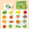 32PCS Toddler Matching Card Montessori Puzzle Toy