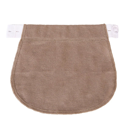 Maternity Pregnancy Waistband Belt, Adjustable Elastic Pants Lengthening Extended Button for Maternity Accessories