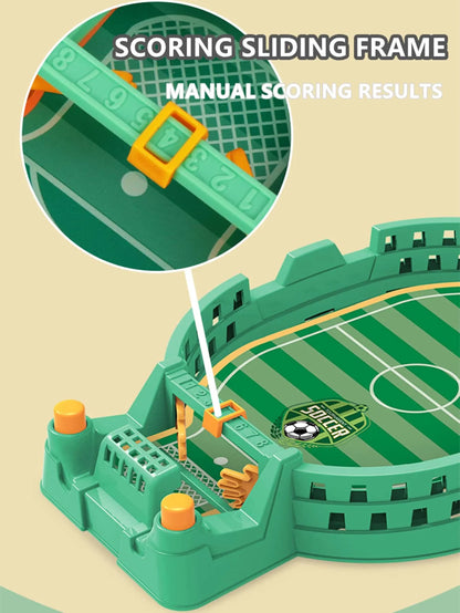 Football Table - Mini Tabletop Interactive Game - Soccer Competition Sports Desktop Catapult Toy - Family Game