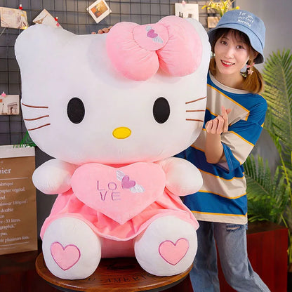 Hello Kitty Cat Plush Toy 55cm (21.7 Inches) Sanrio Pillow
