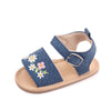 Baby Girl Summer Sandals – Embroidery Flower Design, for 0-1 Years Old