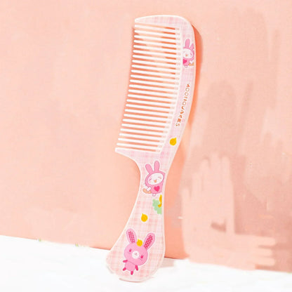 New Portable Untangling Hair Brush - Health Care Tools for Kids - Cute Rabbit & Bear Hairbrush Comb for Girls - Hair Accessories