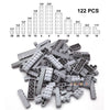122PCS Thick Figures Bricks – 12 Size DIY Building Blocks, Creative Educational Plastic Toys, Compatible with 3001 for Children