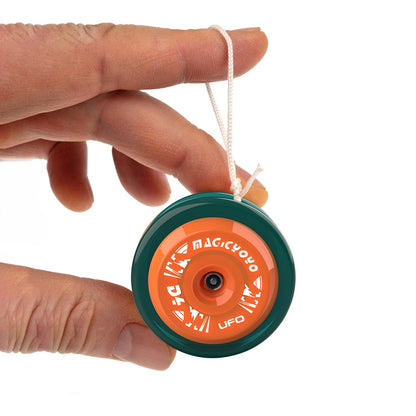 D4 UFO Responsive Yo-Yo - Auto Return with Rope String Bearing - Trick ABS Plastic Yo-Yo Ball - Professional Looping Yo-Yo for Beginner