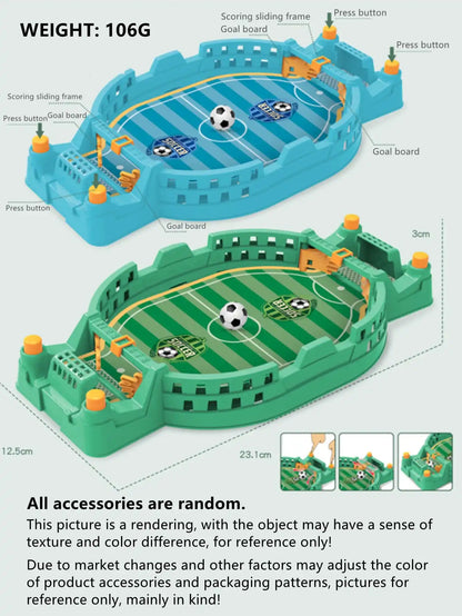 Football Table - Mini Tabletop Interactive Game - Soccer Competition Sports Desktop Catapult Toy - Family Game