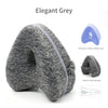 Pregnancy Heart-Shaped Leg Pillow – Memory Cotton Maternity Body Pillow for Edema Relief & Side Sleeping