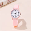Fashion Simple Silicone Band Quartz Watch for Boys, Girls, and Students