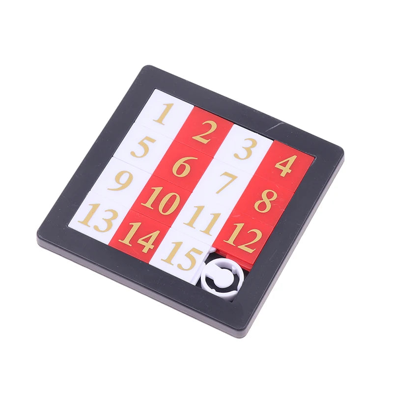 1PC 1–15 Number Slide Puzzle – Brain Exercise Game for Kids’ Educational Development