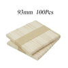 50/100 Pcs Natural Wooden Popsicle Sticks Ice Cream Spoons