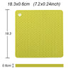 Silicone Heat Resistant Pot Holder Placemats Non-Slip Coasters 230°C (446°F)