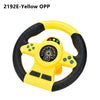Electric Simulation Steering Wheel Toy with Light and Sound Educational Children’s Co-Pilot Car Vocal Toy Gift