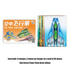Paper Airplane Origami Set with Tutorial Handmade 3D Educational Toy for Children